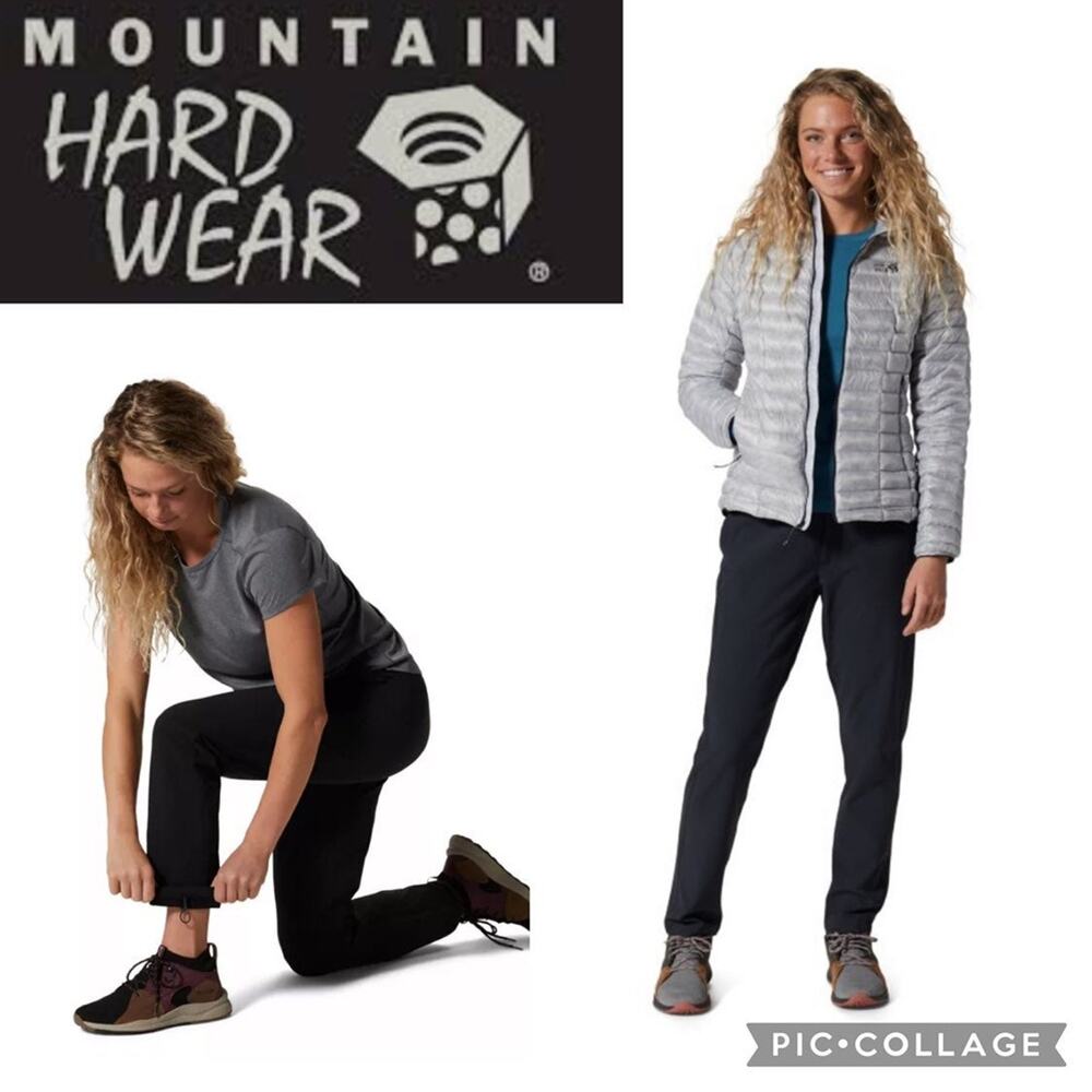 Mountain Hardwear black pants Elastic drawstring at waist size 12